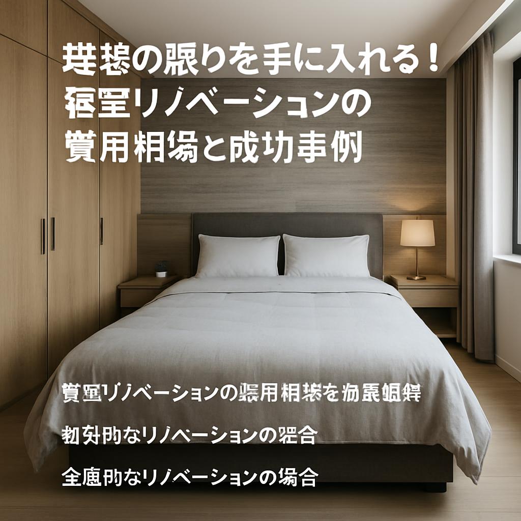 寝室リノベーション 費用相場 事例付き